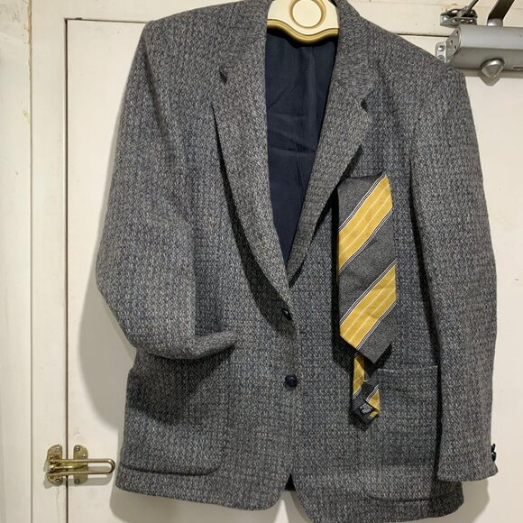 VINTAGE HARRIS TWEED SPORT BLAZERS SIZE 40R - Picture 2 of 15